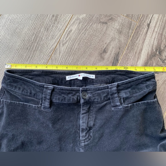 Tommy Hilfiger black corduroy bootcut pants - Picture 7 of 8